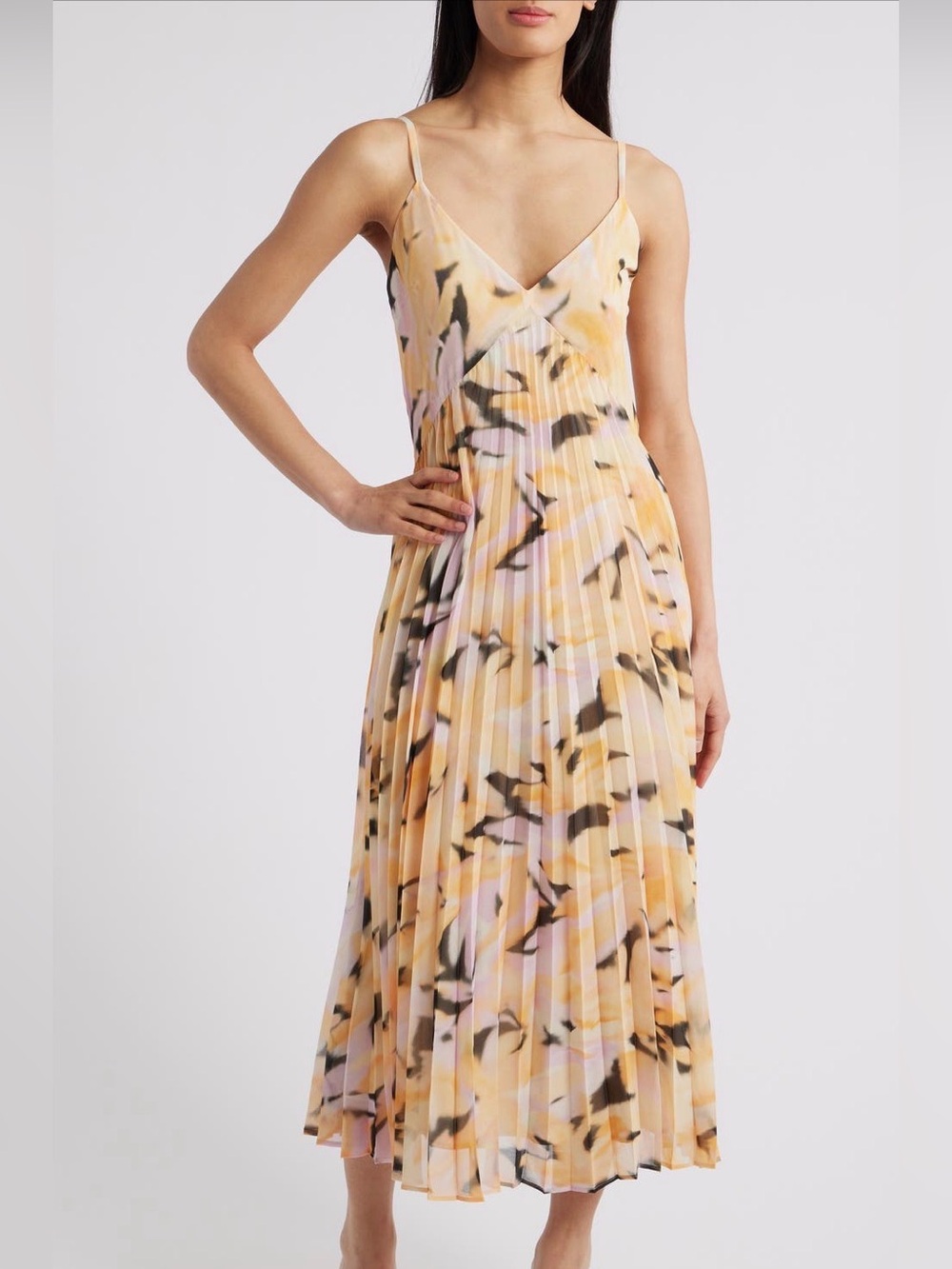Chelsea28 Floral Pleated Sundress